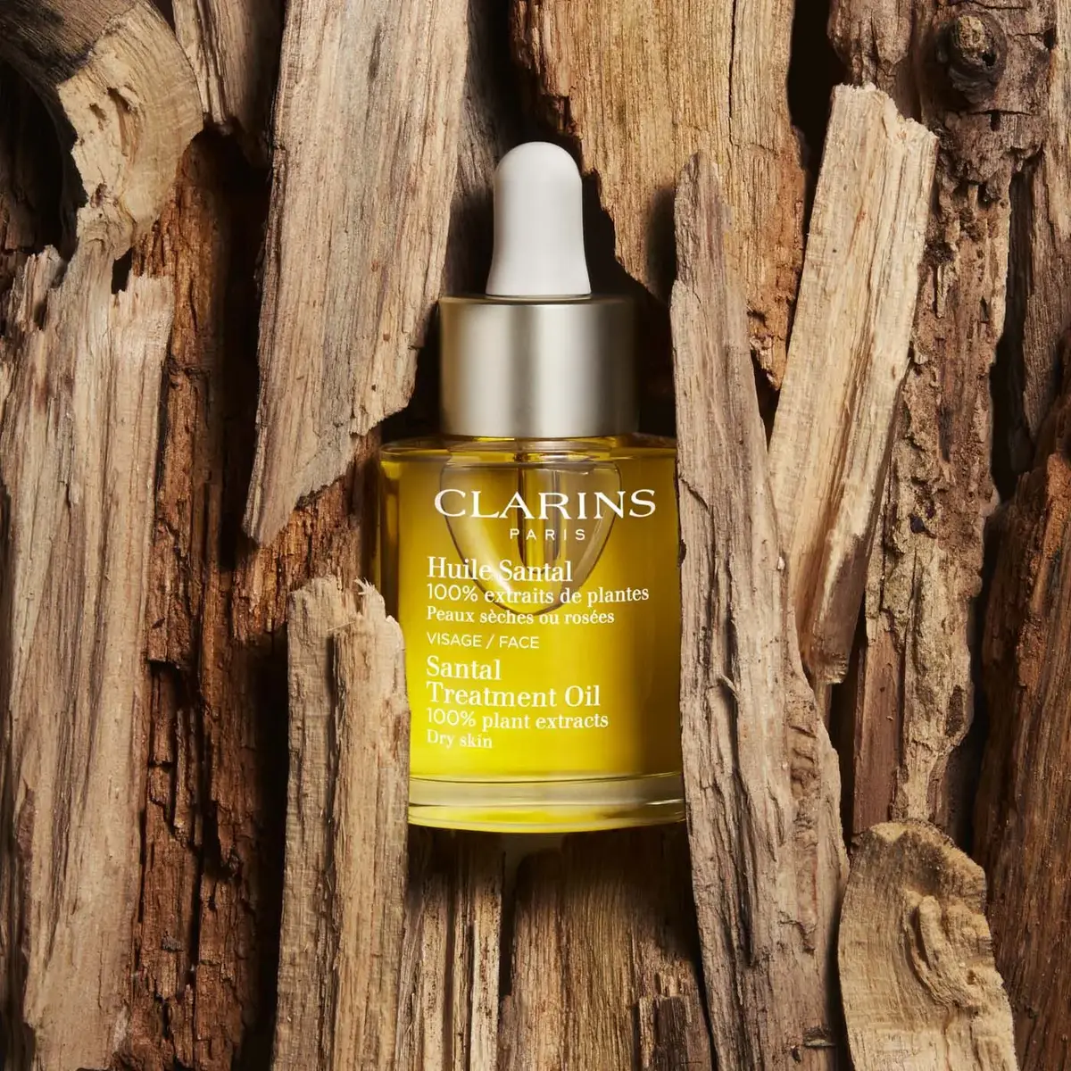 Face Oil Clarins Santal Treatment Oil 30ml Photo 5