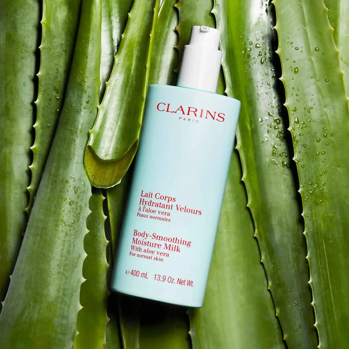 Body Moisturizer Clarins Milk 400 ml Photo 5