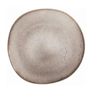 Dinner plate Villeroy & Boch Lave Round Clay Beige 280 mm