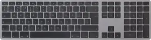 Vada tastatūra Mac Matias USB-C Space Gray ar USB‑C pieslēgvietu