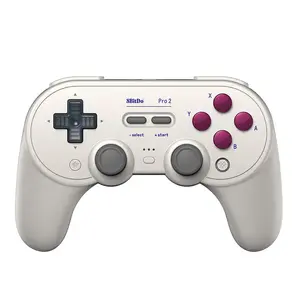 Spēļu kontrolieris 8Bitdo Pro 2 Hall Effect White USB Android Nintendo Switch