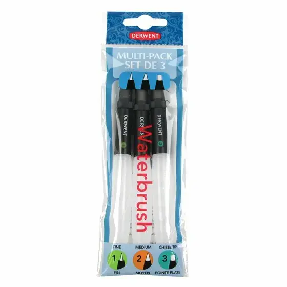 Water brush set Derwent Pinsel Multipack Photo 2
