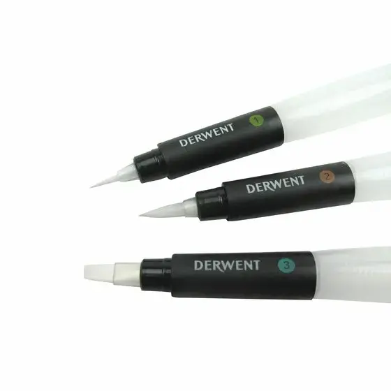 Water brush set Derwent Pinsel Multipack Photo 3