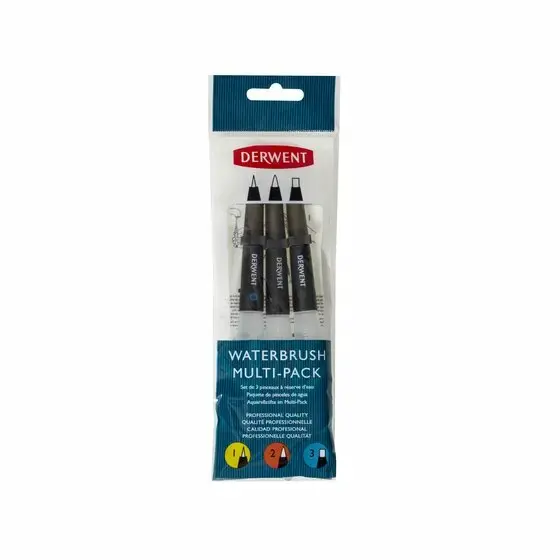 Water brush set Derwent Pinsel Multipack Photo 6