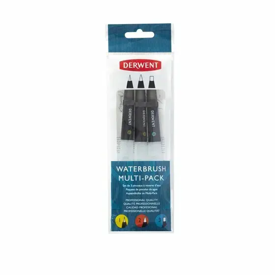 Water brush set Derwent Pinsel Multipack Photo 8