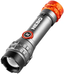 Ручной фонарь Nebo Davinci 450L Flex алюминиевый серый USB перезаряжаемый 450 лм водонепроницаемый