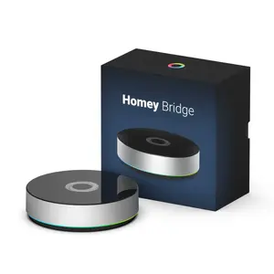 Athom Homey bridge Беспроводной Черный Серебристый Мобильный Ассистент