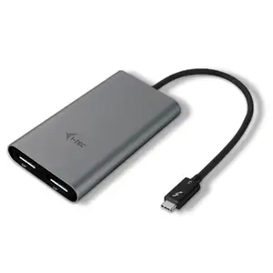 i-tec Thunderbolt 3 Dual DP Video Adapter USB Type-C DisplayPort 1.2a