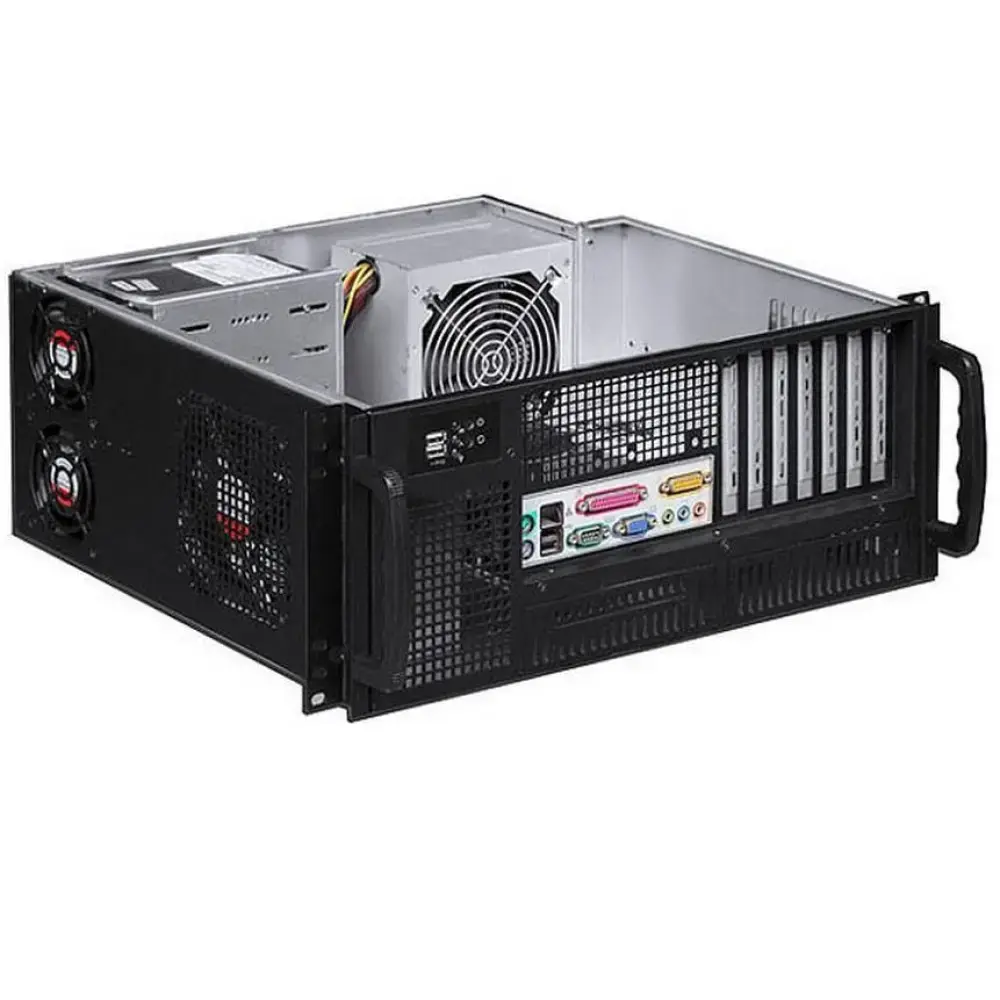 Server Chassis Techly I-CASE MP-P4HX-BLK6 Photo 3