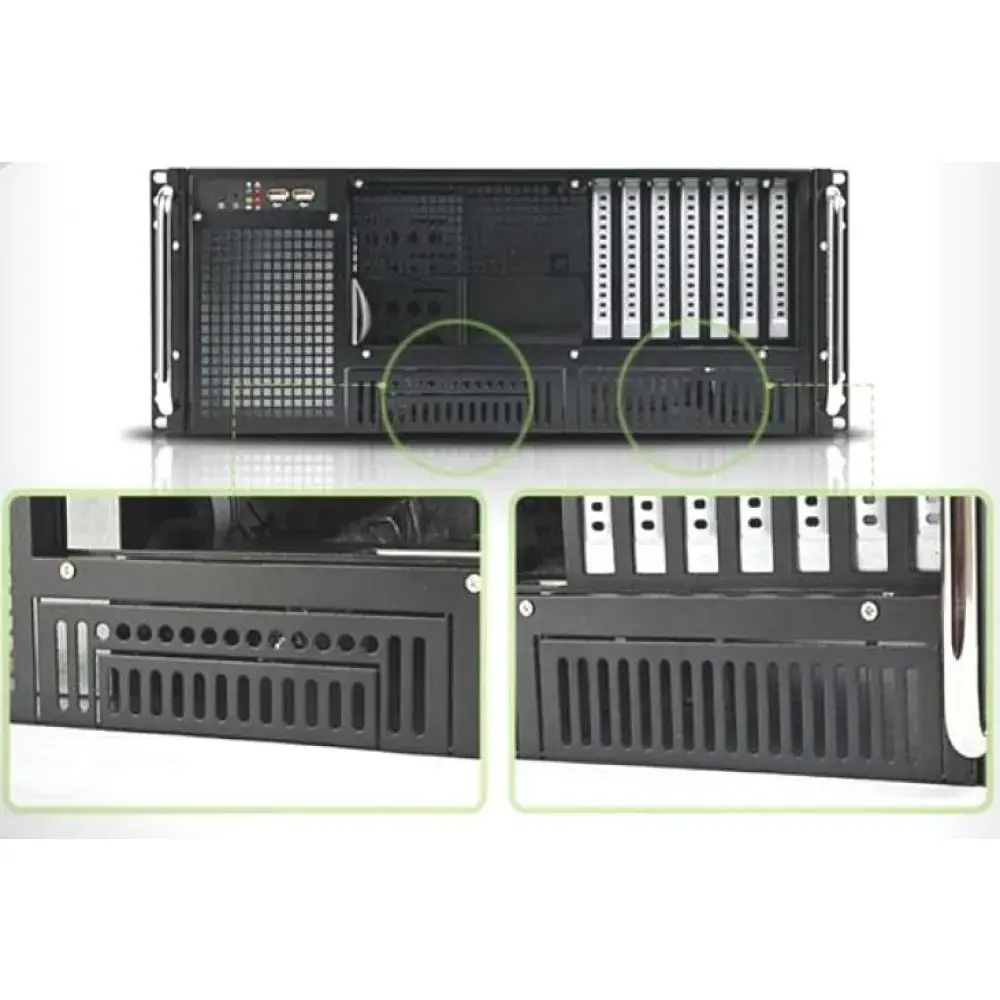 Server Chassis Techly I-CASE MP-P4HX-BLK6 Photo 7