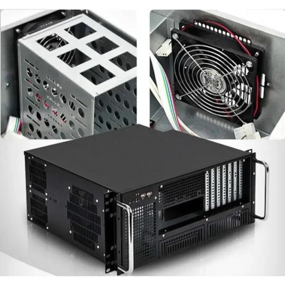 Server Chassis Techly I-CASE MP-P4HX-BLK6 Photo 8