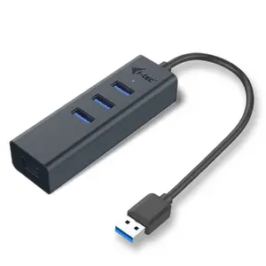 i-tec Metal USB 3.0 HUB 3 porti Gigabit Ethernet adapteris