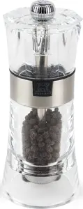 Pepper mill PEUGEOT Oslo 14 cm — stainless steel mechanism, compact tabletop grinder