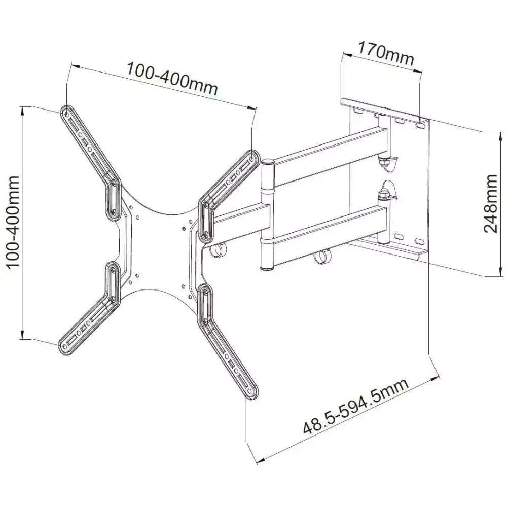 LCD TV Wall Mount Bracket Techly ICA-PLB 136M Photo 3