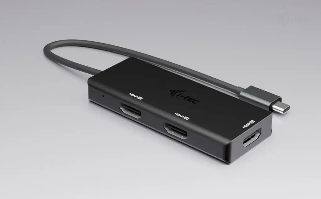 USB-C адаптер i-tec C31TRIPLE4KHDMIPD Photo 2