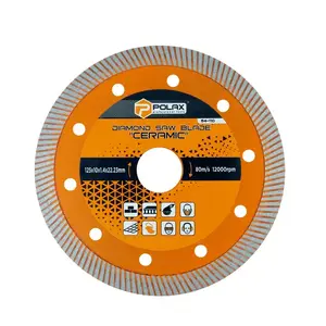Keramikas zāģripa Polax Diamon 125 x 1.4 x 22.23 mm flīžu un keramikas griešanai