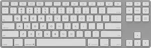 Bezvadu klaviatūra Matias Mac Tenkeyless Silver Bluetooth — kompakta Mac izkārtojuma, bez ciparu bloka