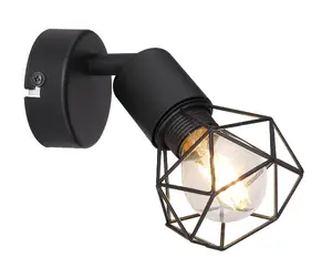 GLOBO 54802S-1 Wall Lighting E14 IP20 Protection Class I Industrial