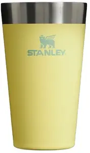 Travel Beer Mug STANLEY The Stacking Tumbler 0.47 L pomelo yellow-green, insulated stainless