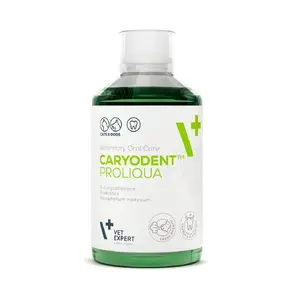 Жидкость для гигиены полости рта VETEXPERT Caryodent Proliqua 250 мл — средство для взрослых собак, без сахара, без сои