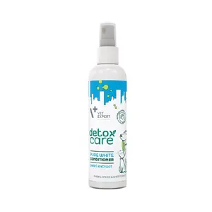 Conditioner VETEXPERT Detox Care Pure White 150 ml — coat detoxifying, whitening for adult cats with white coats