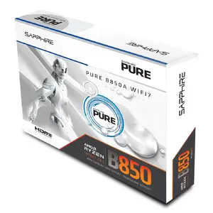 Motherboard Sapphire PURE B850A WIFI7 ATX — B850 chipset, Wi‑Fi 7, DDR4 support