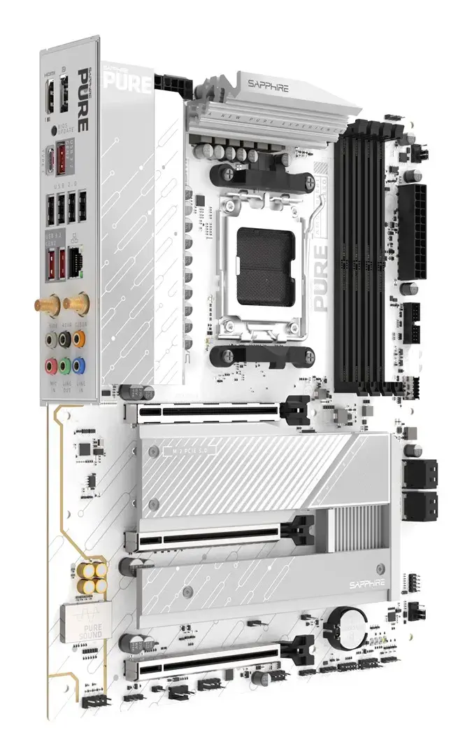 Материнская плата Sapphire PURE B850A WIFI7 ATX Photo 5