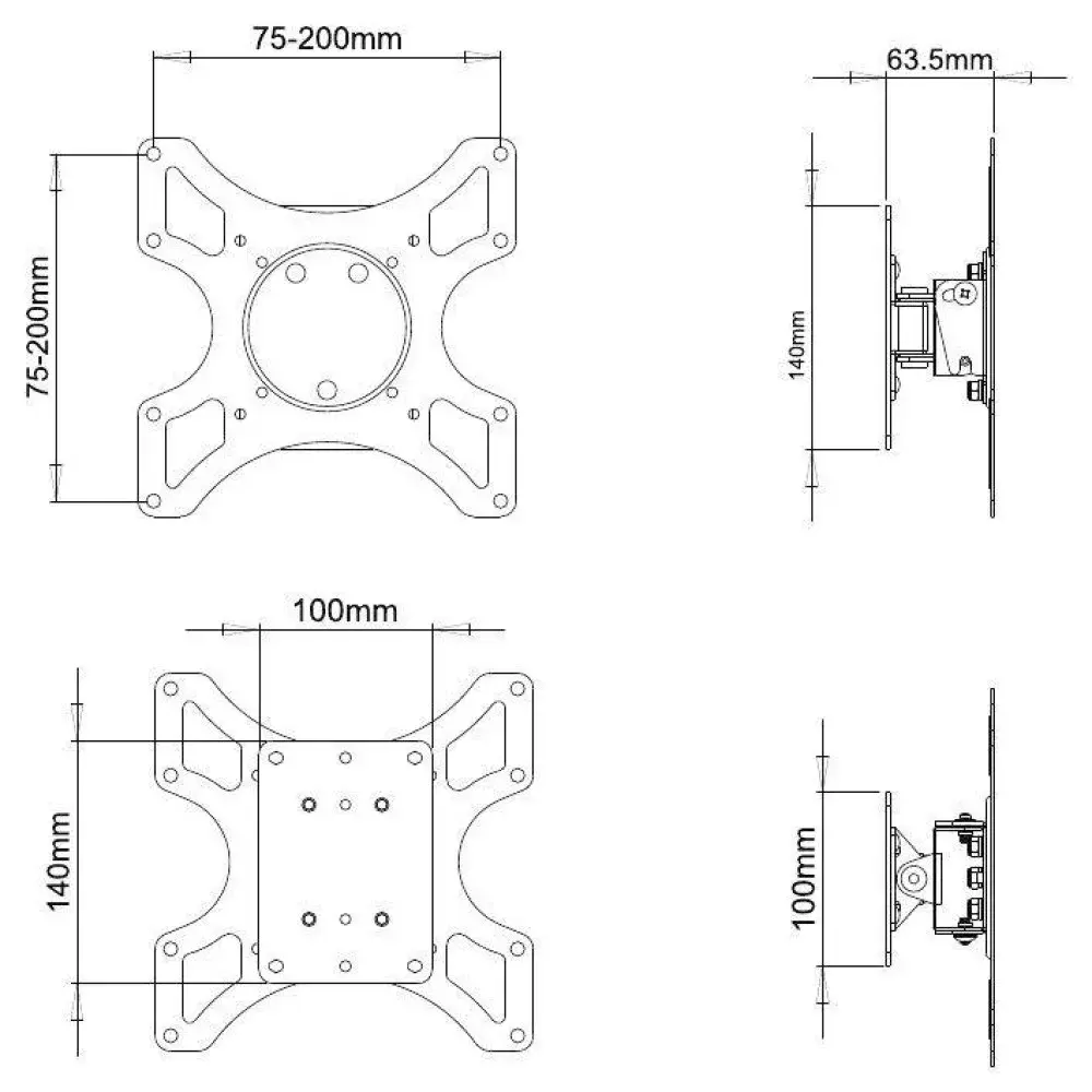 Wall Bracket ICA-LCD 2900B Photo 6