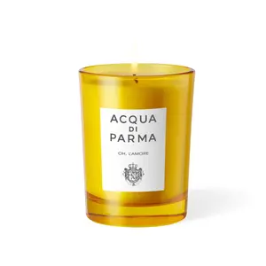 Восковая свеча Acqua di Parma Oh, L'Amore 200 г Прозрачная Желтая