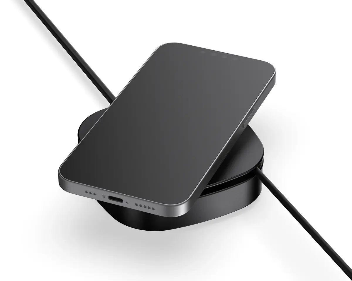 Unisynk USB-C Laptop/Qi2 2-in-1 Lādētājs Photo 2