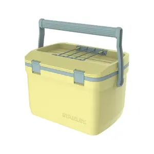 Cooler box STANLEY Easy-Carry Outdoor Cooler 15.1L, pomelo yellow-green, insulated portable cooler