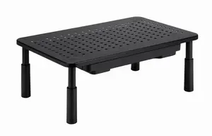 Gembird MS-TABLE-D-01 Adjustable Monitor Stand for 1 Display, Black