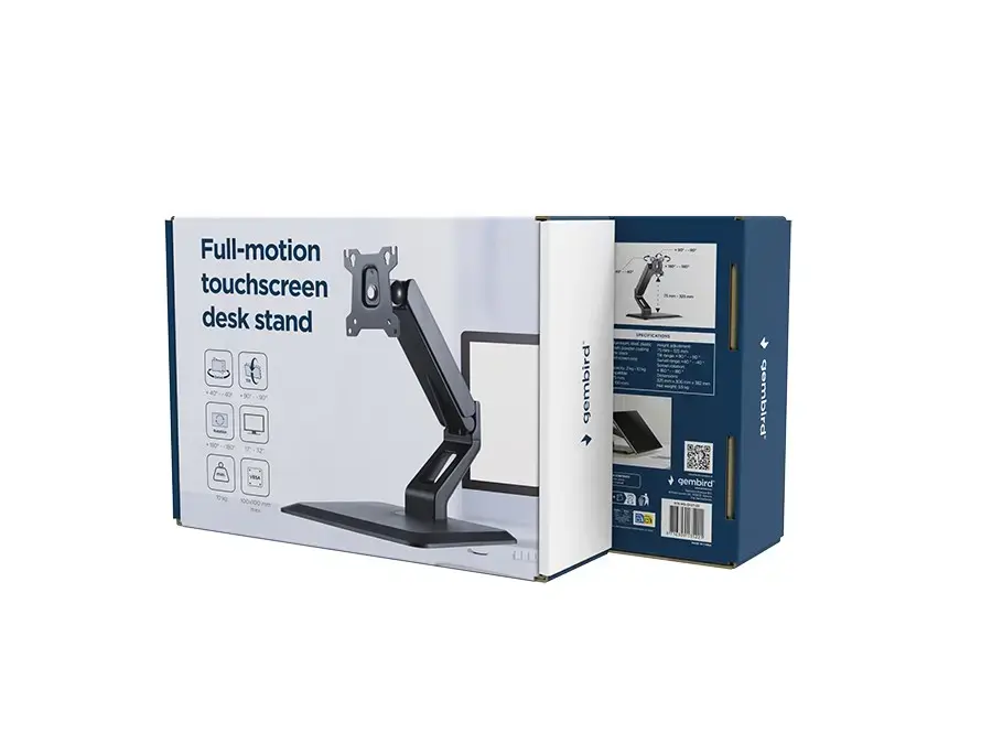 GEMBIRD MS-D1ST-01 full-motion touchscreen desk stand Photo 8