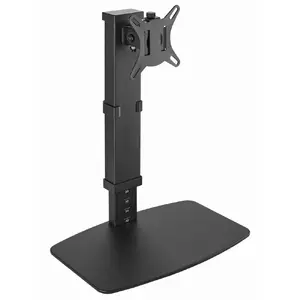 Monitor desk stand GEMBIRD MS-D1ST-02 — height-adjustable full-motion for 17–32" screens, max 8 kg, VESA 75x75–100x100, black