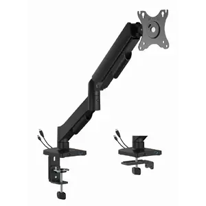 Desk monitor mount Gembird MA-DA1U-01 for 32" (81.3 cm) screens, max 9 kg, VESA 75x75–100x100, black