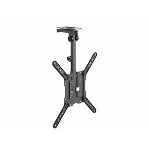 Ceiling TV mount GEMBIRD CM-55ST-01 — full-motion ceiling mount for 23–55" (75x75–400x400 VESA), max 20 kg, black