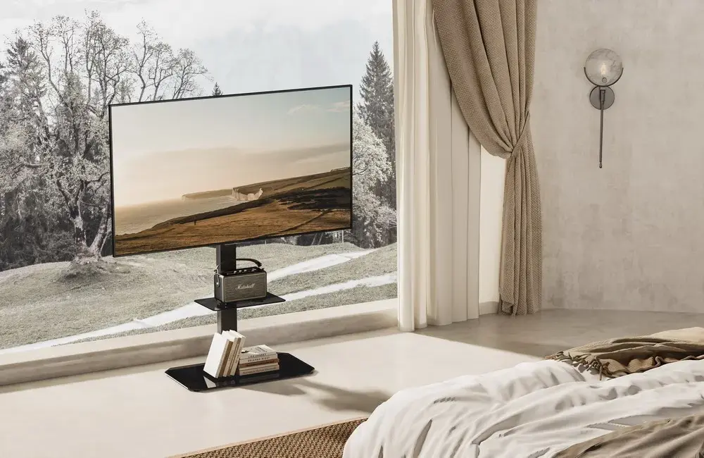 GEMBIRD TVS-86ST-01 grīdas TV statīvs 43–86" Photo 7