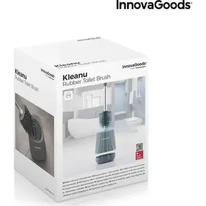 Ёршик для унитаза InnovaGoods V0103258 напольный, серый с подставкой