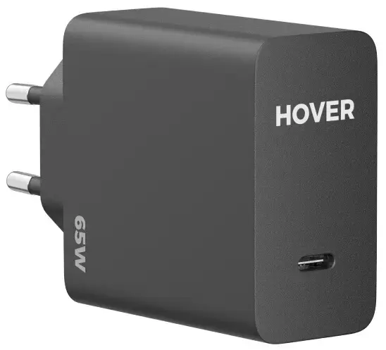 HOVERAir 65W Power Adapter Black Photo 3