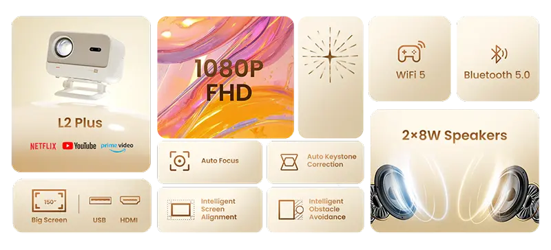 LCD проектор Yaber L2 Plus Photo 11