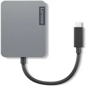 USB-C travel hub Lenovo SC11A30368 with 4 ports including HDMI and Ethernet