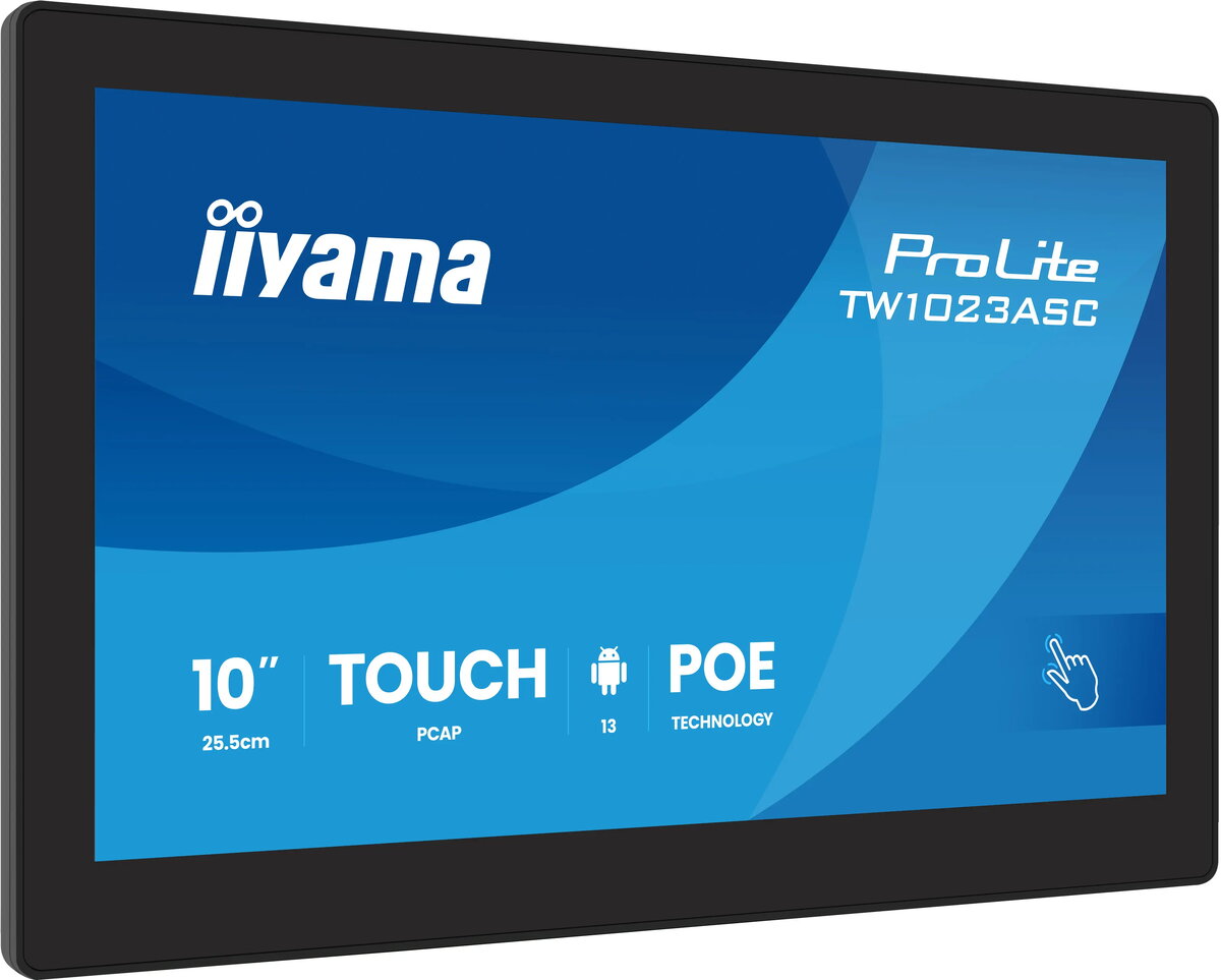 Iiyama TW1023ASC-B3P Informācijas displejs 10.1&quot