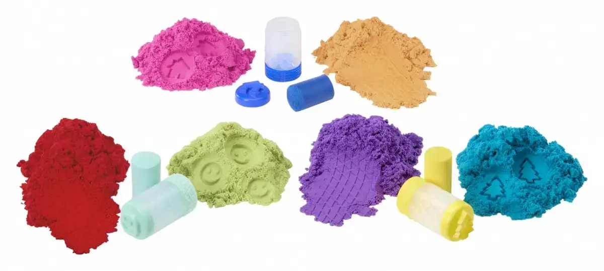 Kinetic Sand MGA Wonder Factory Never Dry smilšu maisiņš Photo 2