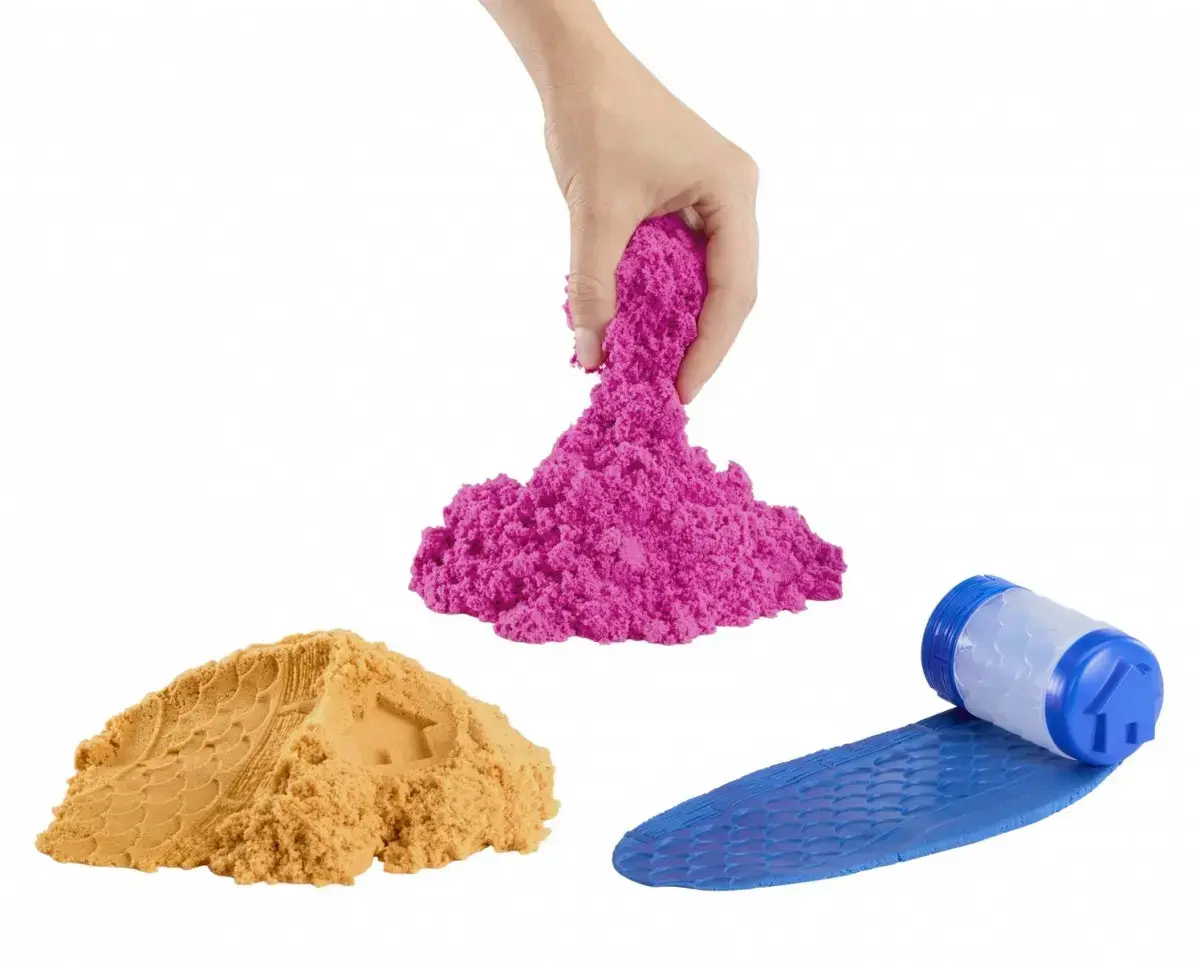 Kinetic Sand MGA Wonder Factory Never Dry smilšu maisiņš Photo 3