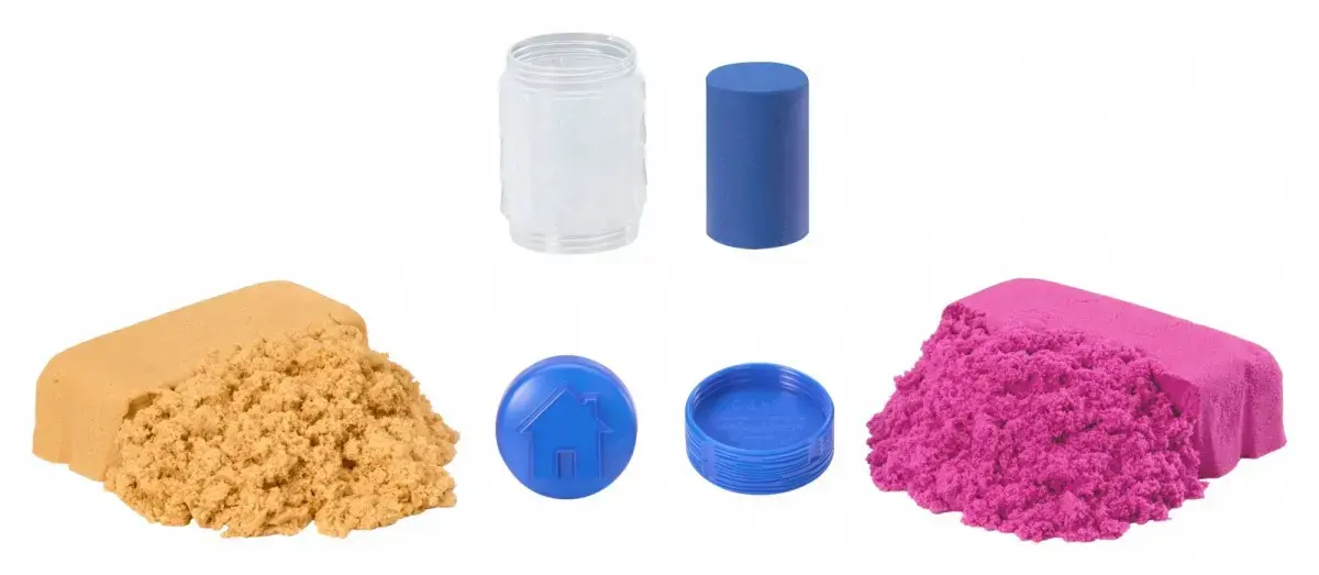 Kinetic Sand MGA Wonder Factory Never Dry smilšu maisiņš Photo 6