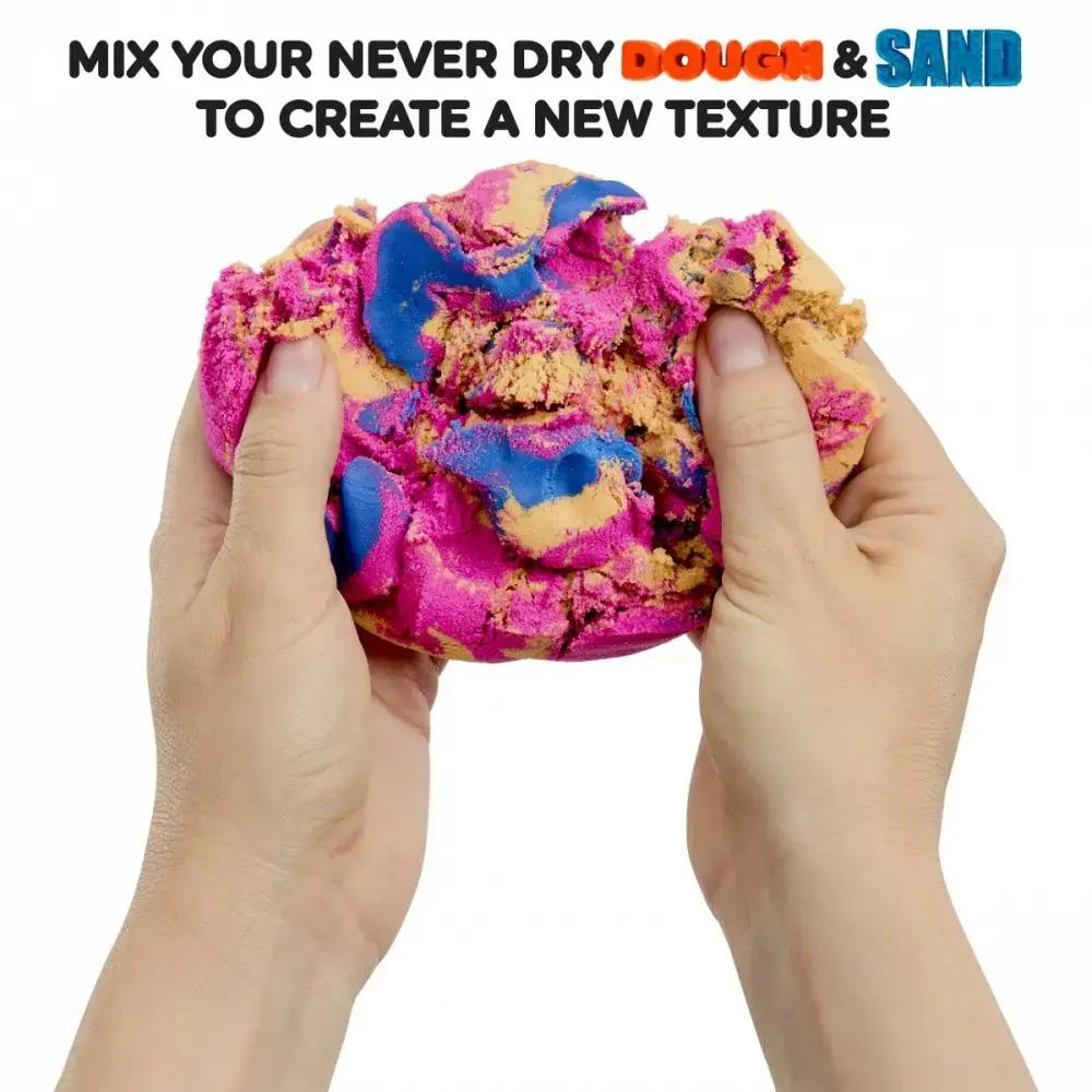 Kinetic Sand MGA Wonder Factory Never Dry smilšu maisiņš Photo 12