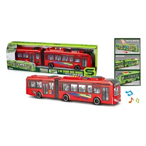 Mechanical two-segment bus toy Artyk model 187360, wind-up mechanism