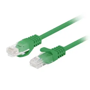 Patchcord Cat.5e UTP 1m Green 10-pack LANBERG PCU5-20CC-01