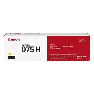Toner Canon 075 High Capacity 2500 pages Yellow