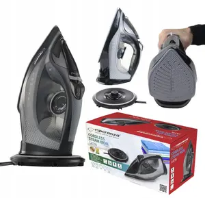 Steam iron ESPERANZA Satin ceramic 2600W, ceramic soleplate, 0.3 L tank, cordless, vertical steam